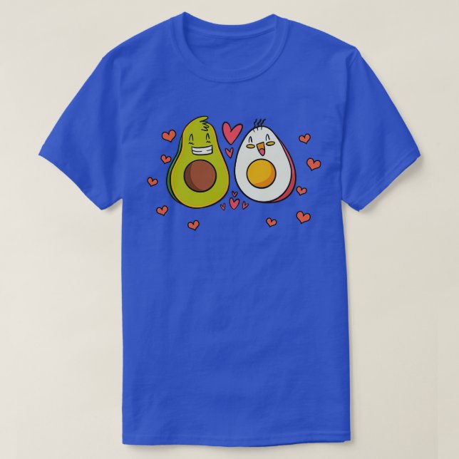 Avocado Is My Valentine 4 T-Shirt (Design Front)