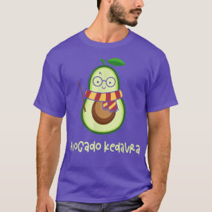 Avocado Kedavra Sunglasses Wizard Vegan Magician F T-Shirt