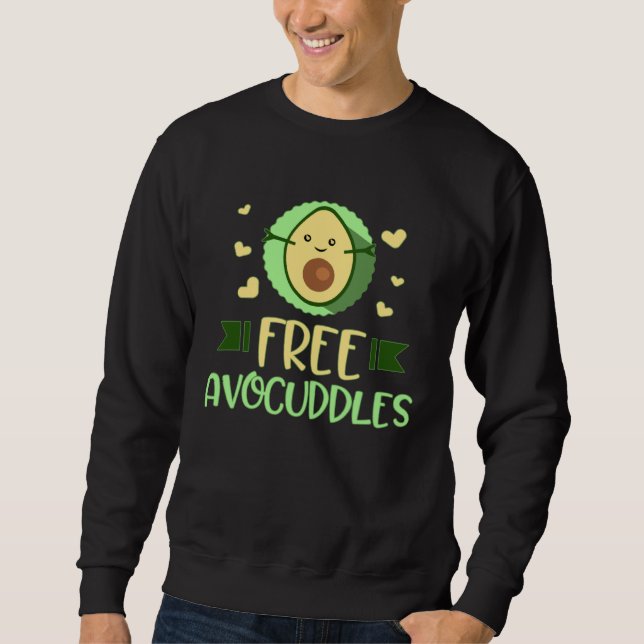 Avocado Keto  For Mom Teen Girls  Free Avocuddles Sweatshirt (Front)