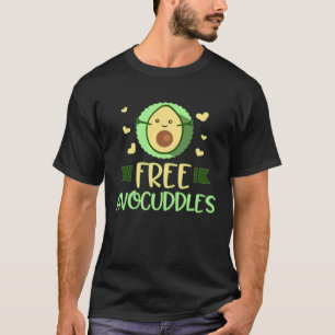 Avocado Keto For Mom Teen Girls Free Avocuddles T-Shirt