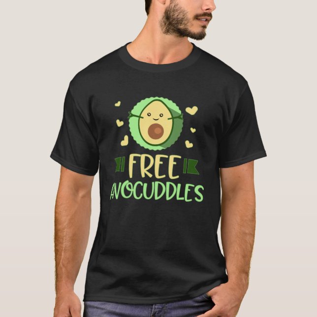 Avocado Keto  For Mom Teen Girls  Free Avocuddles T-Shirt (Front)