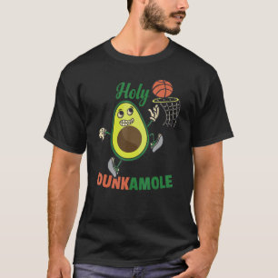Avocado Kids Dunk Basketball Player T-Shirt
