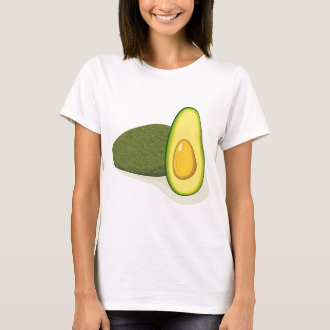 Avocado Ladies Basic T-Shirt (Front)
