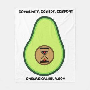 Avocado Logo Blanket