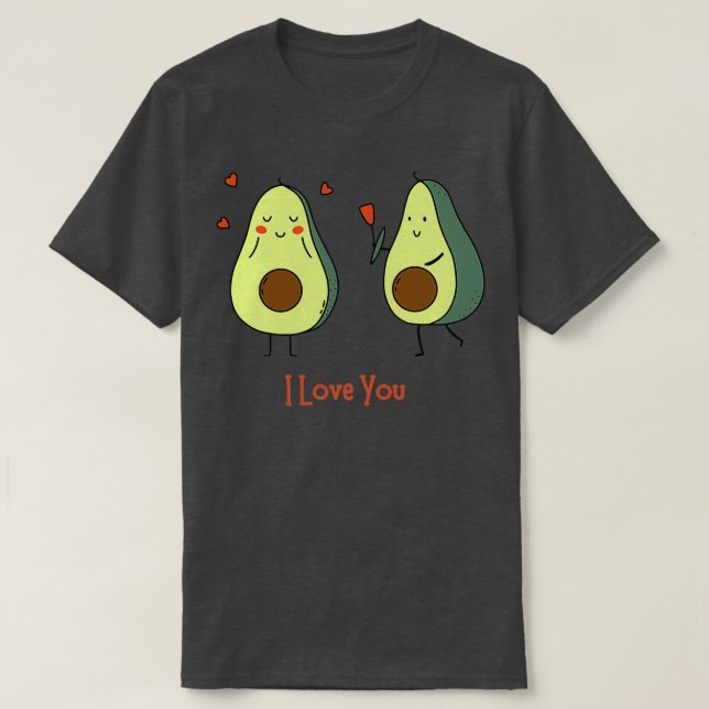 Avocado Love Day Happy National Avocado Day 1 T-Shirt (Design Front)