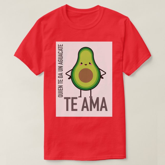 Avocado Love T-Shirt (Design Front)