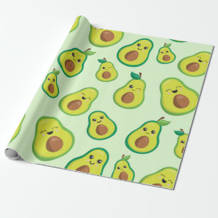 Avocado Love Wrapping Paper