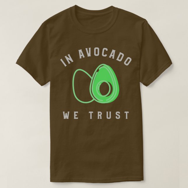 Avocado Lover Avocado Addict and Raw Veggies Junki T-Shirt (Design Front)