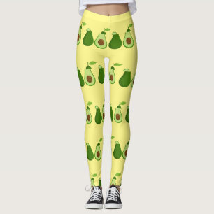 Avocado Lover Design Thunder_Cove Leggings