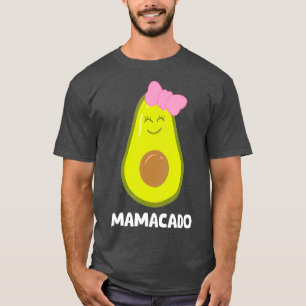 Avocado Lover Vegan Guacamole Avocado Mamacado T-Shirt