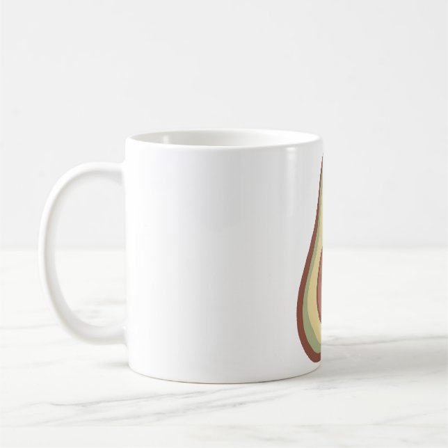 Avocado Magic Coffee Mug (Left)