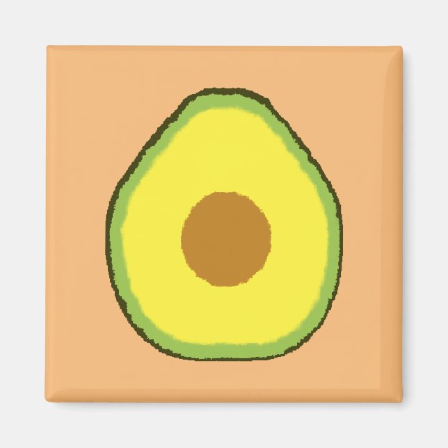 Avocado Magnet (Front)