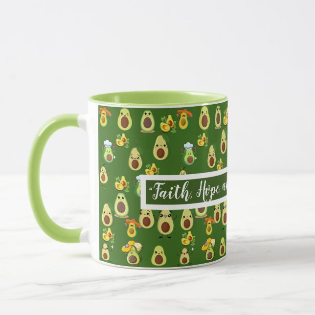Avocado Medley Mug (Left)
