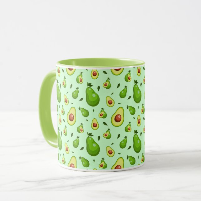 Avocado Mug (Front Left)