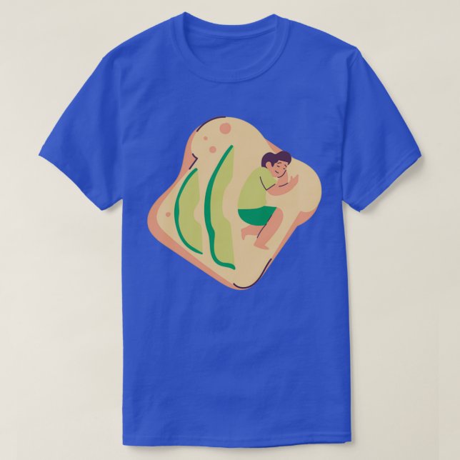 Avocado Nap T-Shirt (Design Front)