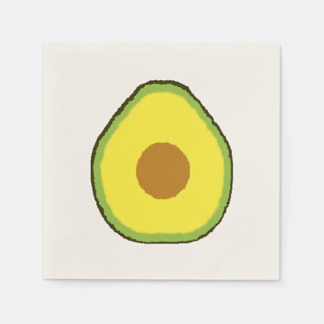 Avocado Napkin (Front)