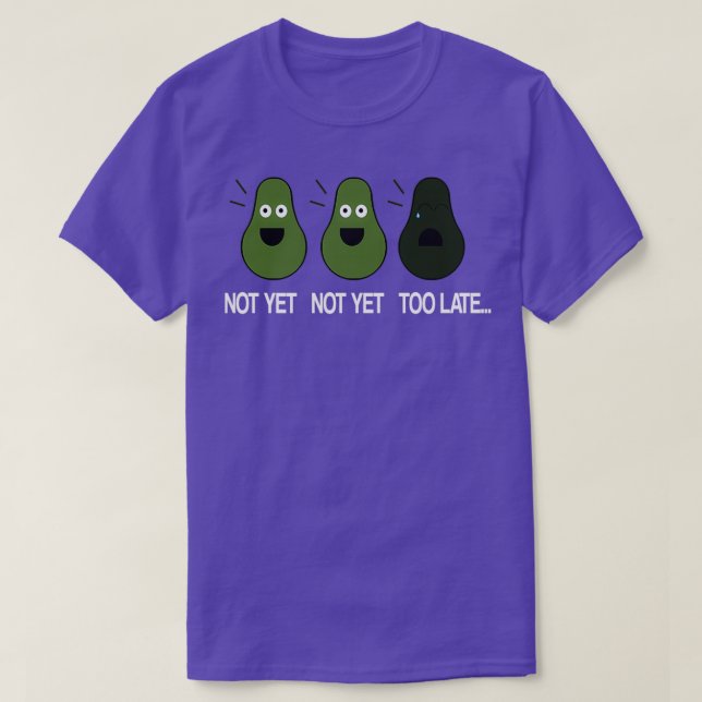Avocado Novelty t Avocado lovers funny gift T-Shirt (Design Front)