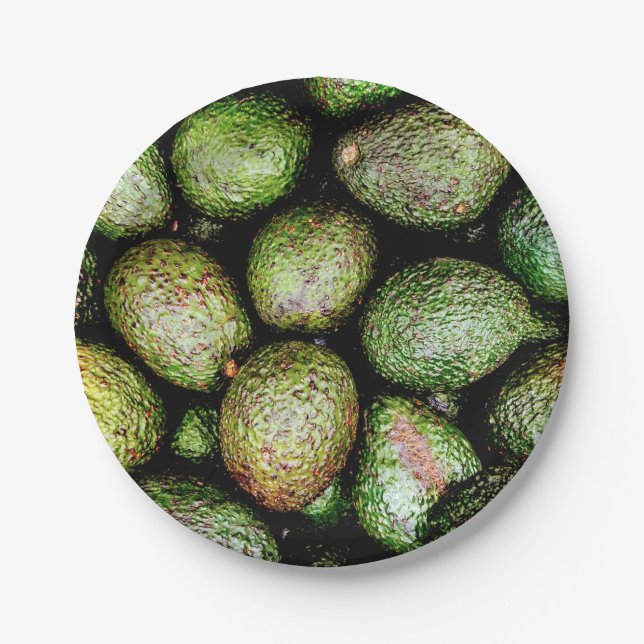 Avocado Paper Plates (Front)