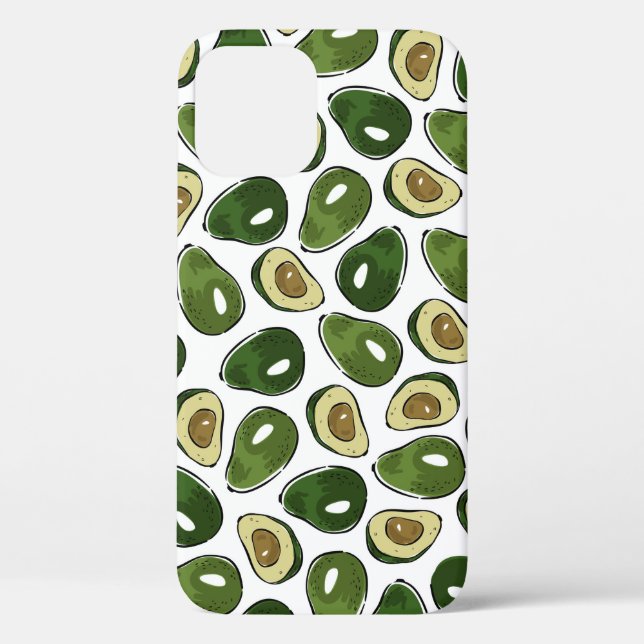 Avocado pattern Case-Mate iPhone case (Back)