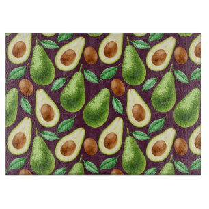 Avocado Pattern Cutting Board