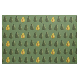 Avocado Pattern Fabric