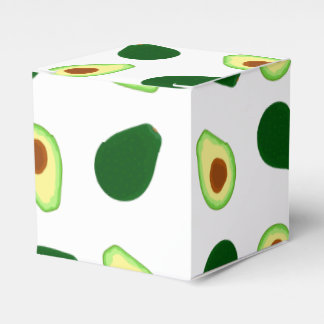 Avocado Pattern Print Favour Box