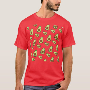 Avocado Pattern Print T-Shirt