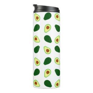 Avocado Pattern Printed Thermal Tumbler