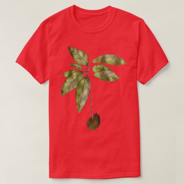 Avocado Plant Classic TShirt (Design Front)