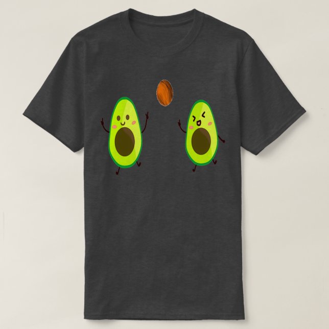 avocado playing ball 11 T-Shirt (Design Front)