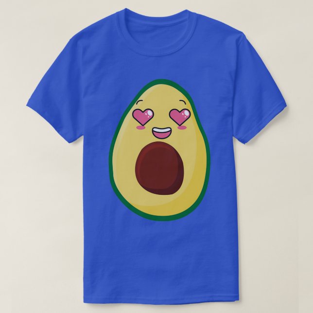 Avocado Plush funny avocado for avocado lover T-Shirt (Design Front)