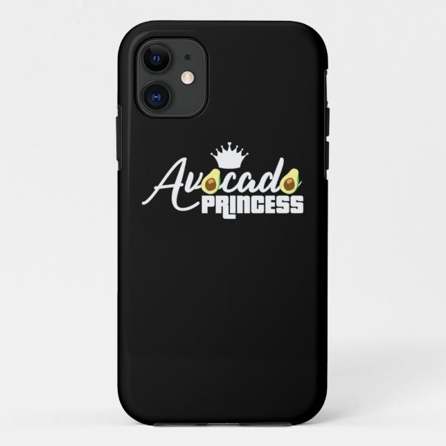 Avocado Princess Case-Mate iPhone Case (Back)