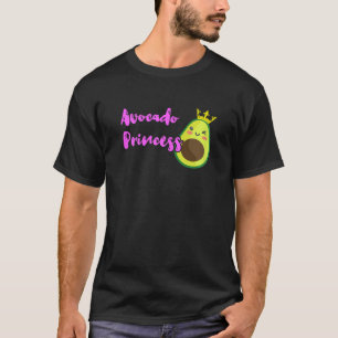 Avocado Princess Funny Avocado Fruit Guacamole Hea T-Shirt