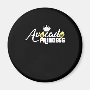 Avocado Princess Magnet
