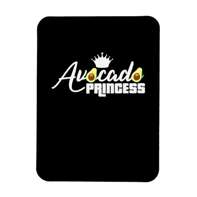Avocado Princess Magnet (Vertical)