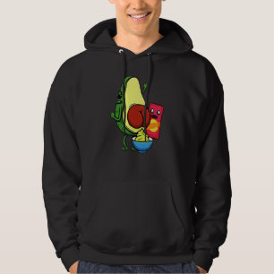 Avocado Pun Wordplay Healthy Eating Habit Vegan Ve Hoodie