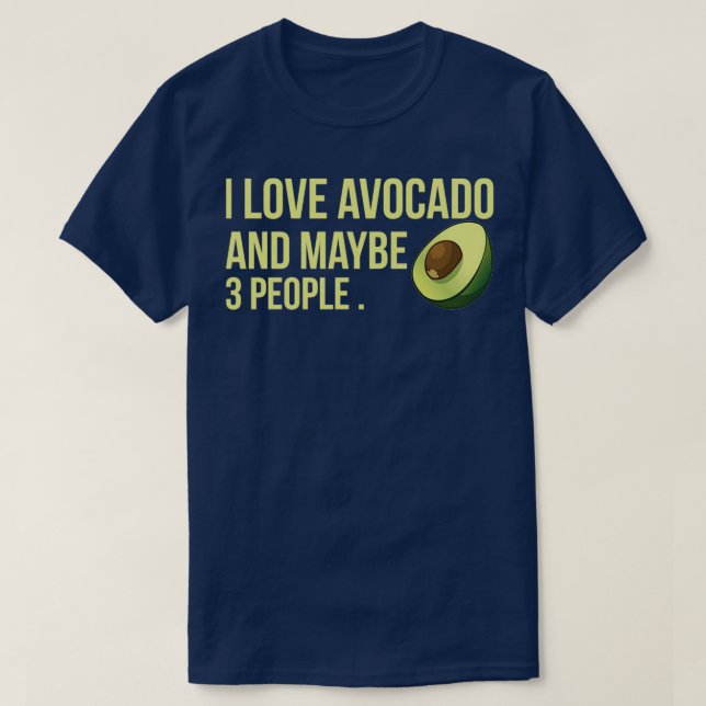 Avocado Puns Posters Avocado Masks T-Shirt (Design Front)