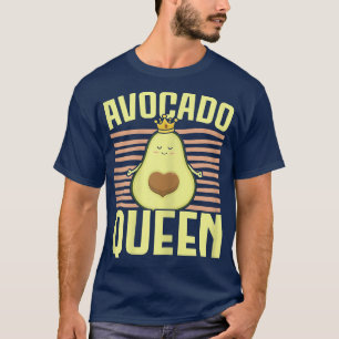 Avocado Queen Avocado Lover Guac Guacamole Keto T-Shirt