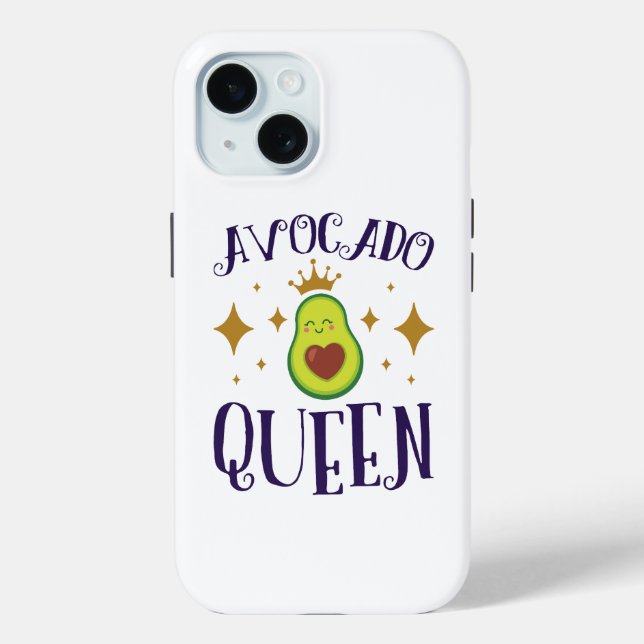 Avocado Queen Case-Mate iPhone Case (Back)