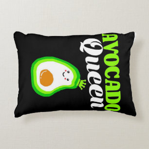 Avocado queen   family gift decorative cushion