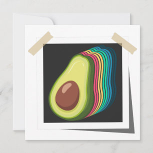 Avocado Retro Photo Colour Scheme Fruit Vintage