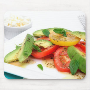 Avocado Salad And Olives Mouse Pad