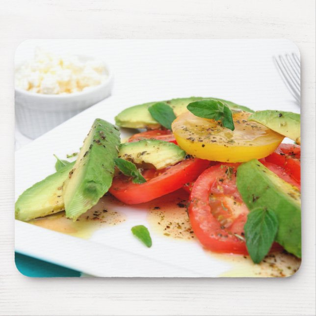 Avocado Salad And Olives Mouse Pad (Front)