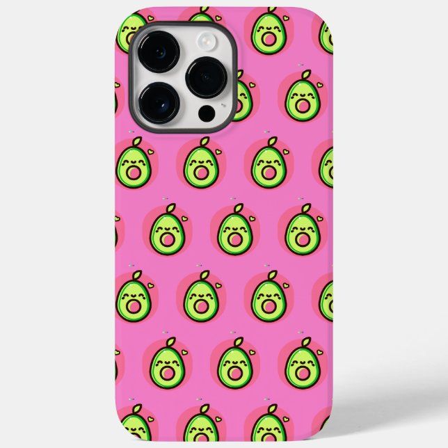 Avocado Schizado Phone Case (Back)