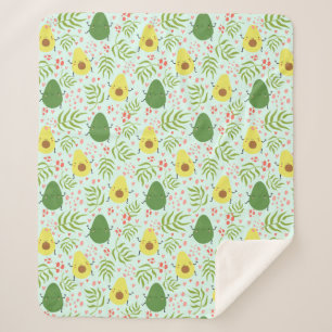 Avocado Sherpa Blanket