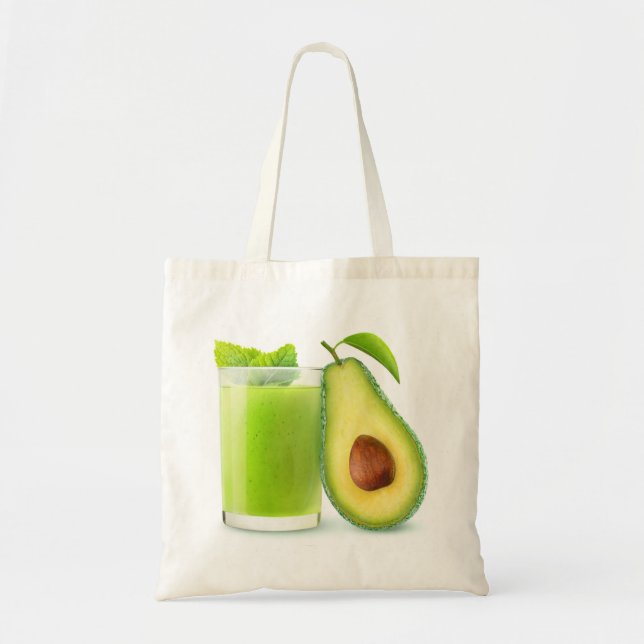 Avocado smoothie tote bag (Front)