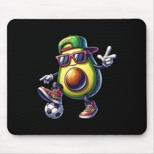 Avocado Soccer Cool Player Urbyn Street Mouse Pad