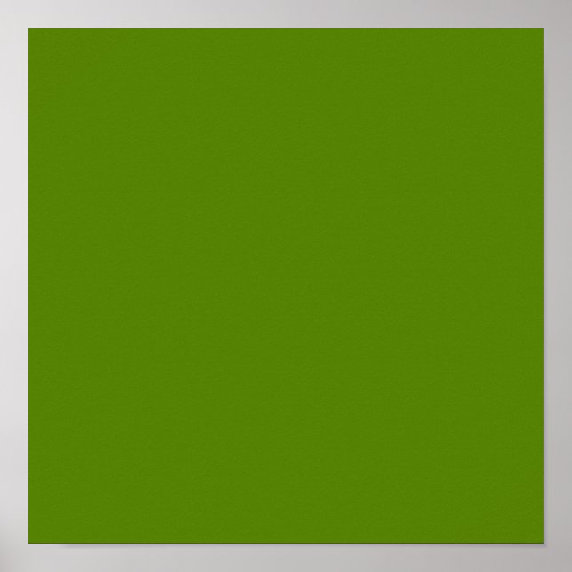 Avocado (solid color) poster (Front)