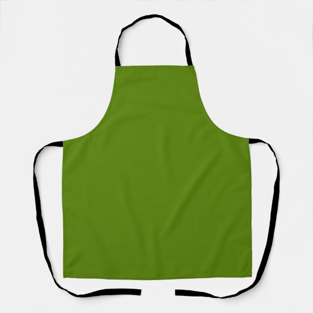 Avocado (solid colour) apron (Front)