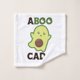 Avocado Spirit For Halloween Funny Avocados Wash Cloth